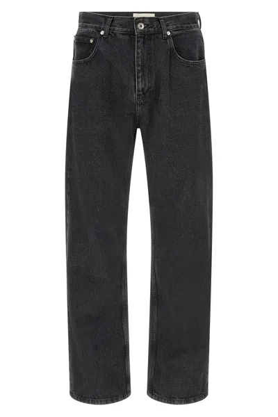 Second / Layer Big Papi Stonewashed Jeans In Black