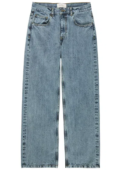 Second / Layer Second Layer Big Papi Relaxed Straight-leg Jeans In Blue
