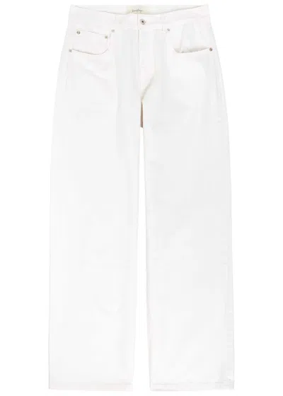 Second / Layer Second Layer Big Papi Relaxed Straight-leg Jeans In White