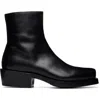 Second / Layer Black Charro Boots In Black