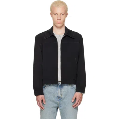 SECOND / LAYER BLACK HERMAN JACKET