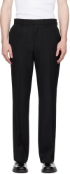Second / Layer Black Passo Trousers In Black