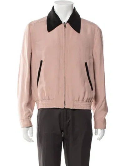 Pre-owned Second / Layer Bomber Jacket In Pink