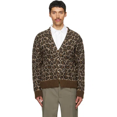Second / Layer Brown Chevy Cardigan