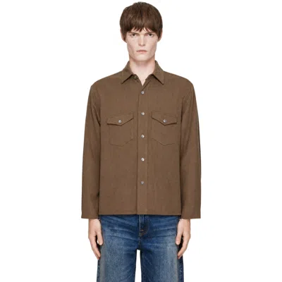 Second / Layer Brown Field Shirt