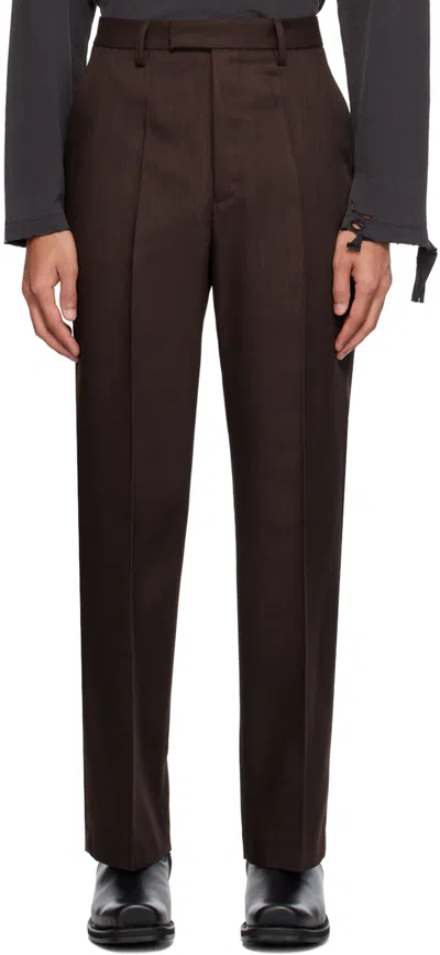 Second / Layer Brown Relaxed Primo Trousers