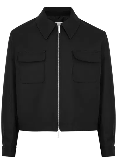 Second / Layer Second Layer Decatito Wool Jacket In Black