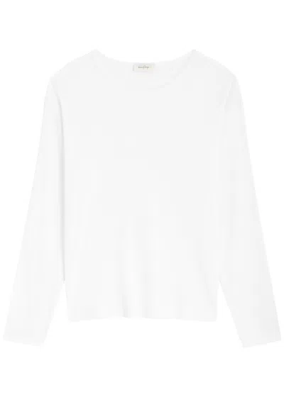 Second / Layer Second Layer Dias Cortas Cotton Top In White