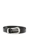 Second / Layer Doc Buckle Belt In Black