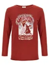 Second / Layer Eternal Lover T-shirt Red In Red