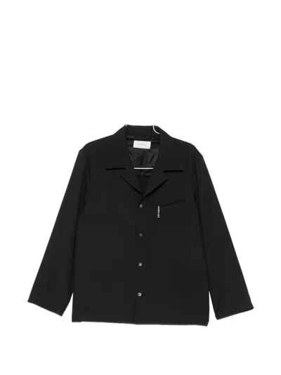 Second / Layer Fairmont Safari Shirt In Black