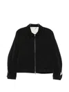 Second / Layer Herman Contrast-stitch Jacket In Black