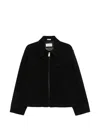 Second / Layer Jefe Woven Bomber Jacket In Black