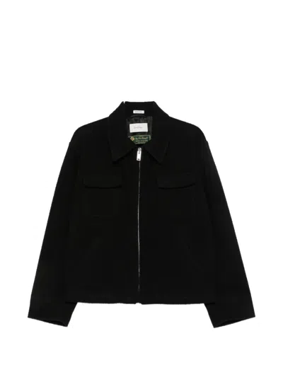 Second / Layer Jefe Woven Bomber Jacket In Black