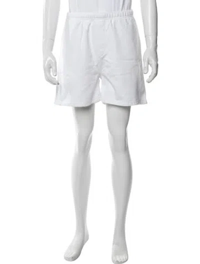 Pre-owned Second / Layer Jogger Shorts W/ Tags In White