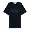 Second / Layer Second Layer Laidback Lover Short Sleeve T-shirt Navy In Blue