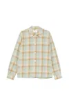 Second / Layer Logan Ombre Checked Shirt In Multi
