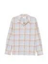 Second / Layer Logan Ombre Checked Shirt In Multi