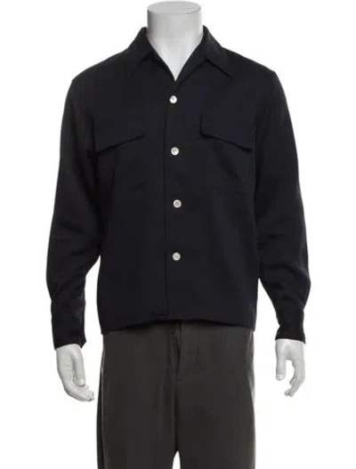 Pre-owned Second / Layer Long Sleeve Shirt In Blue