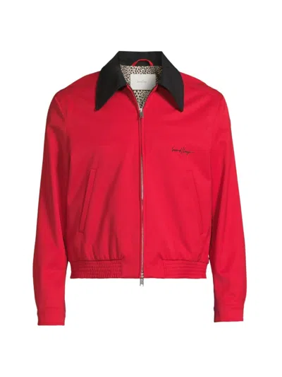 Second / Layer Men's Ricky Work Jacket In Red