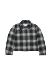 Second / Layer Second Layer Oracle Plaid Jacket Gray