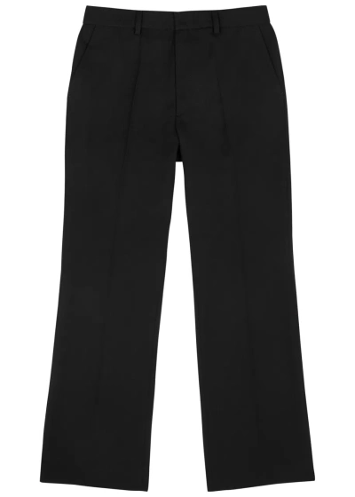 Second / Layer Passo Straight-leg Trousers In Black