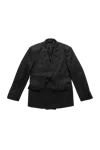 Second / Layer Second Layer Pico Blazer In Black