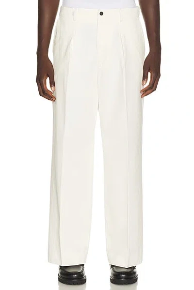 Second / Layer Saico Trouser In White