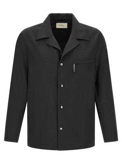 Second / Layer Second/layer Men's Fairmont Safari Shirt In Gray