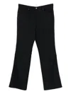 Second / Layer Pinstripe Trousers In Black
