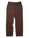 Second / Layer Second Layer Relaxed Primo Trousers Brown In Brown