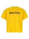 Second / Layer Papi Chulo Slogan-print T-shirt In Yellow