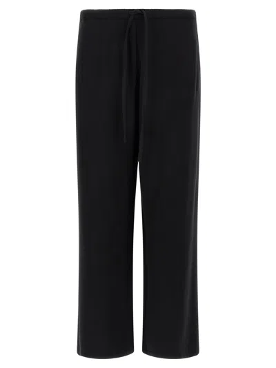 Second / Layer Team Drawstring Trousers In Black