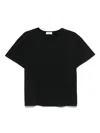 Second / Layer Cotton T-shirt In Black