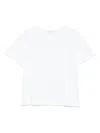Second / Layer Cotton T-shirt In White