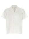 Second / Layer Second/layer White Lyocell Men's Blouse In White