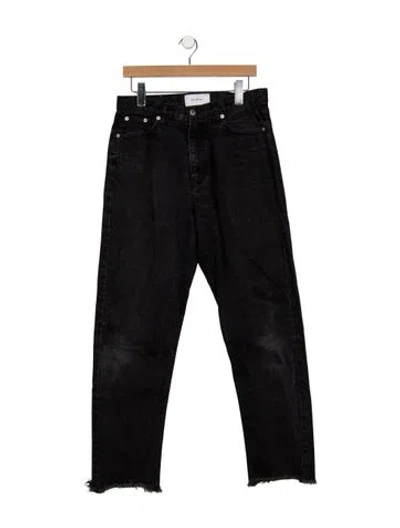 Pre-owned Second / Layer Skinny Jeans In Black