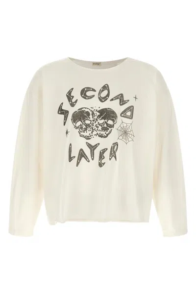 SECOND / LAYER 'SKULL' T-SHIRT