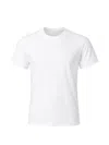 Second / Layer 圆领t恤 In White