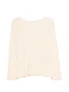 Second / Layer Waffle-knit T-shirt In Neutral