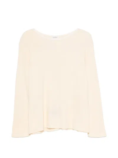 Second / Layer Waffle-knit T-shirt In Neutral