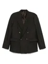 Second / Layer Wool Double-breasted Blazer