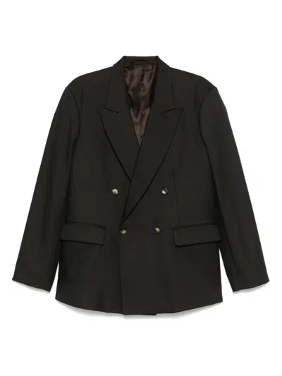 Second / Layer Wool Double-breasted Blazer