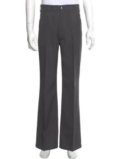 Pre-owned Second / Layer Wool Dress Pants In Gray