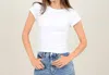 Second Skin By Rd Style Seamless Tee In White In White
