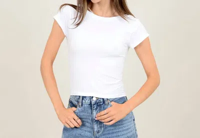 Second Skin By Rd Style Seamless Tee In White