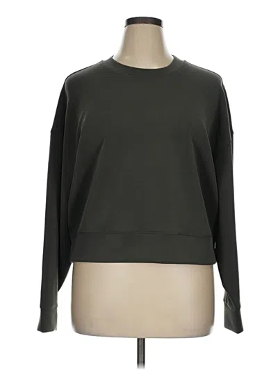 Pre-owned Second Skin Sweatshirt In Green