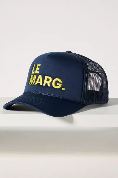 Secret Charm Le Drinks Trucker Hat In Blue