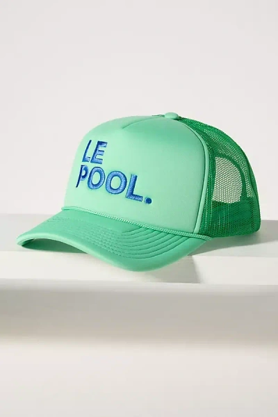 Secret Charm Le Playa Trucker Hat In Green