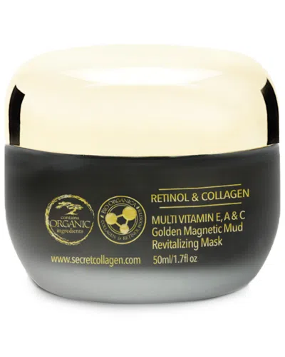 Secret Collagen Multi Vitamin E A & C Golden Magnetic Mud Revitalizing Mask
